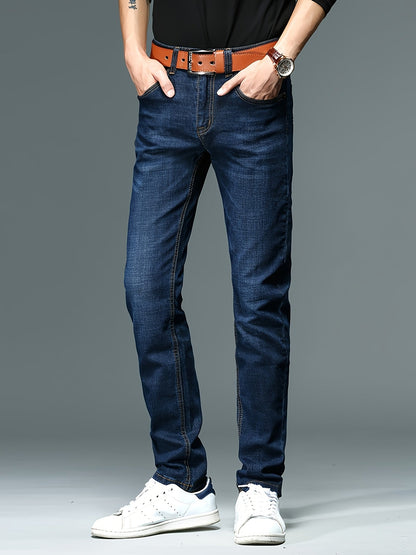 Herren Jeanshose Slim Fit Freizeit Stil – Ideal für Alltag und Wochenende