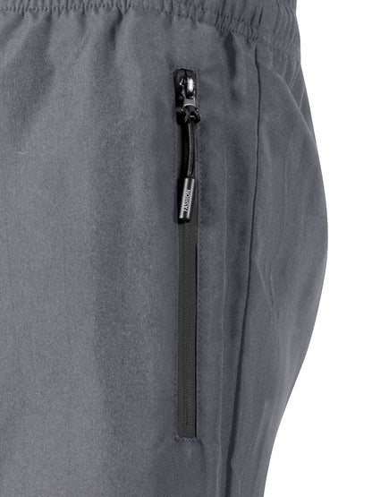 Men's Sports Shorts with Zipper Pockets and Drawstring – Perfect for Leisure and Fitness