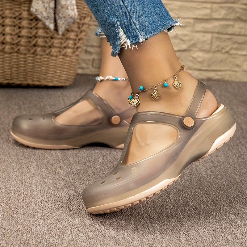 Women's Comfort Casual Mary Jane Clogs – Ideal for Summer and Everyday Use