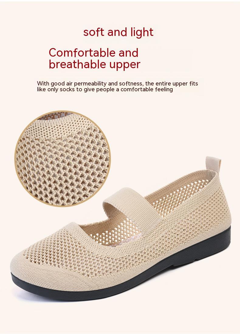 Alison – Breathable Women's Shoes with Woven Design