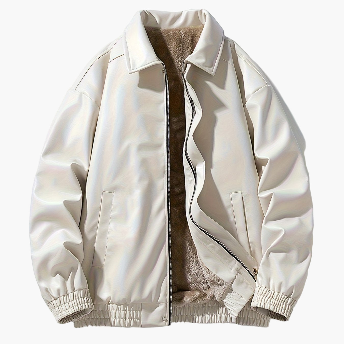 Men's bomber jacket in casual style with zipper – ideal for leisure and everyday use