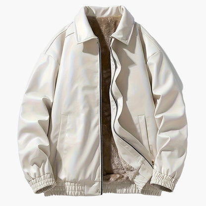 Men's bomber jacket in casual style with zipper – ideal for leisure and everyday use