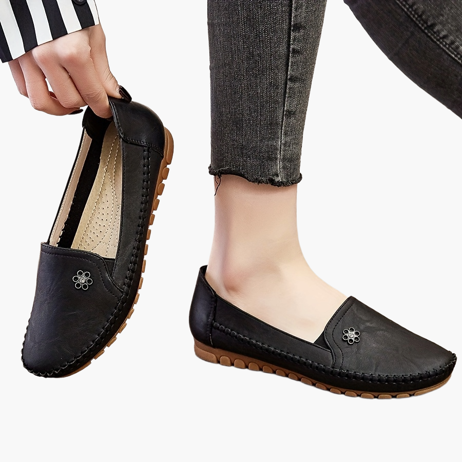 Damen Bequeme Penny Loafer Alltagsschuhe – Modischer Freizeitstil