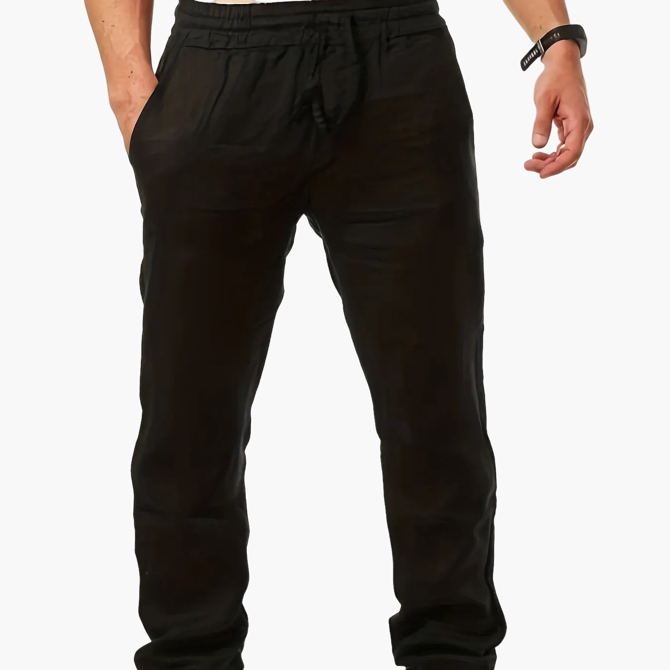 Men's casual pants with straight cut – summer style for everyday and vacation