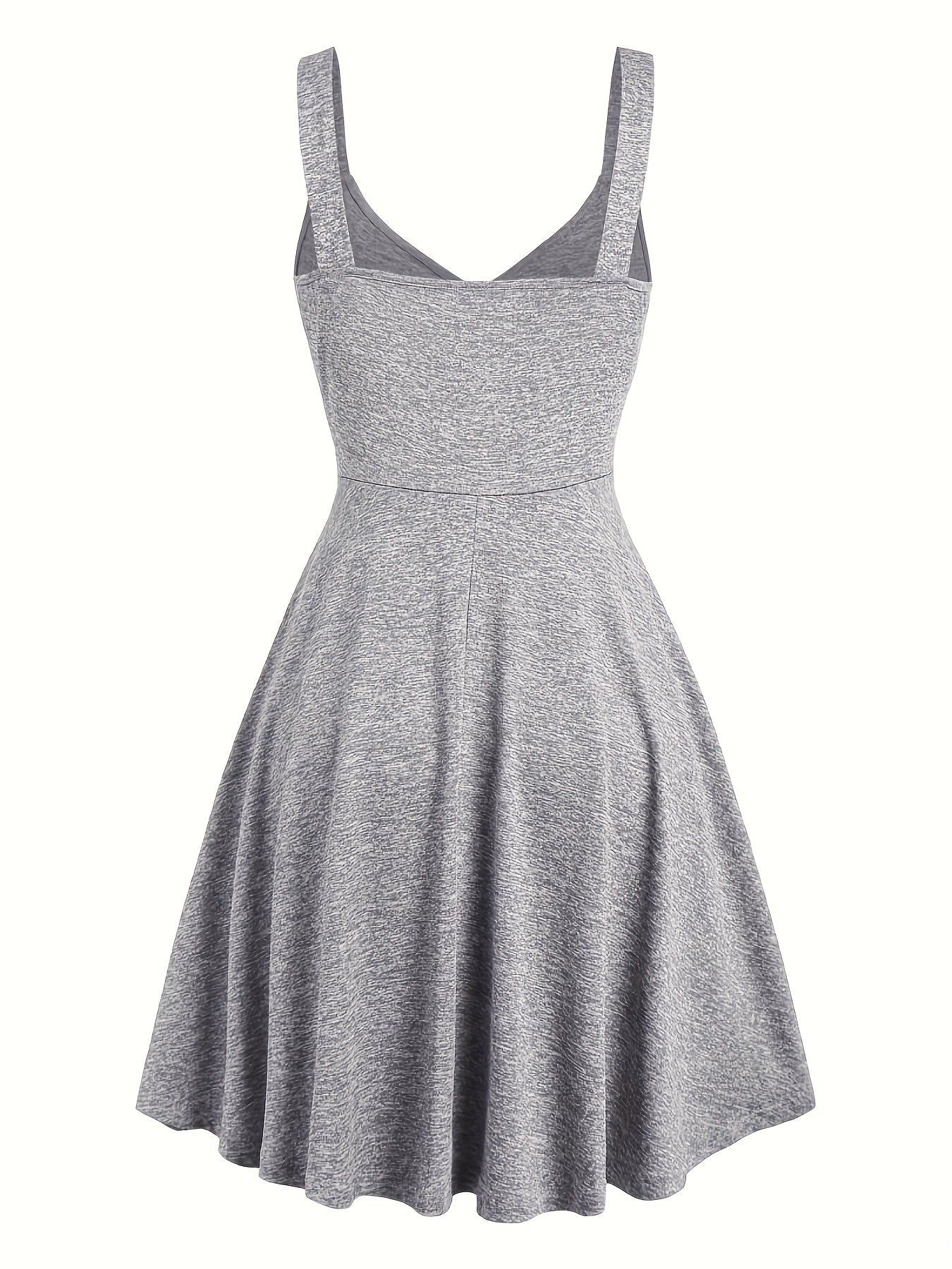 Damen Sommerkleid Elegant mit Knopfleiste und Trägern – Freizeit & Alltag
