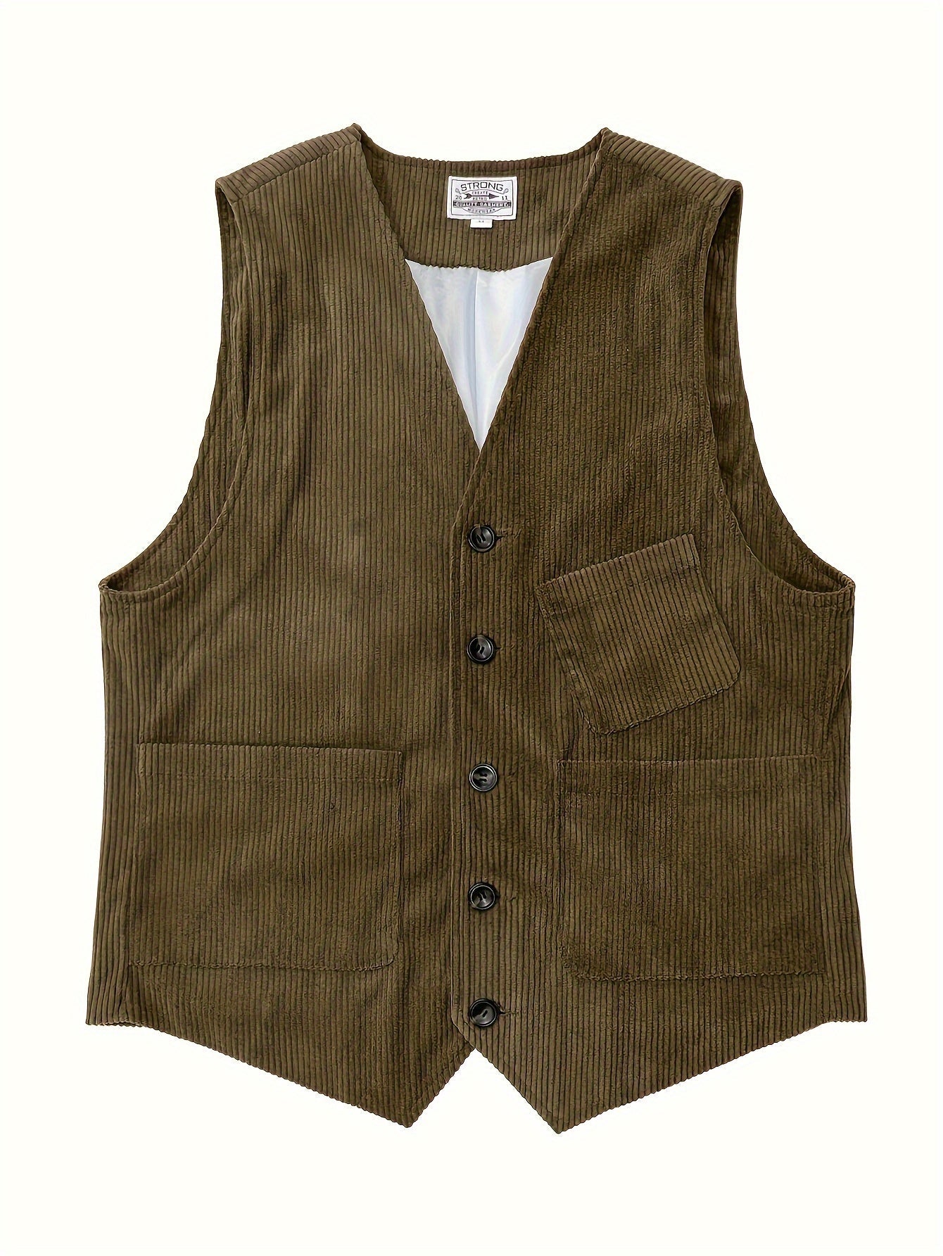 Men's Vintage Vest in Retro Style for Business and Leisure
