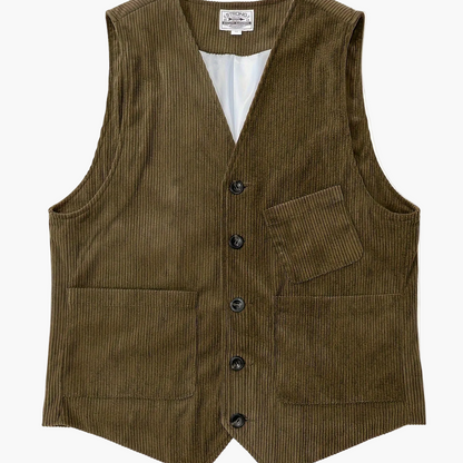 Men's Vintage Vest in Retro Style for Business and Leisure