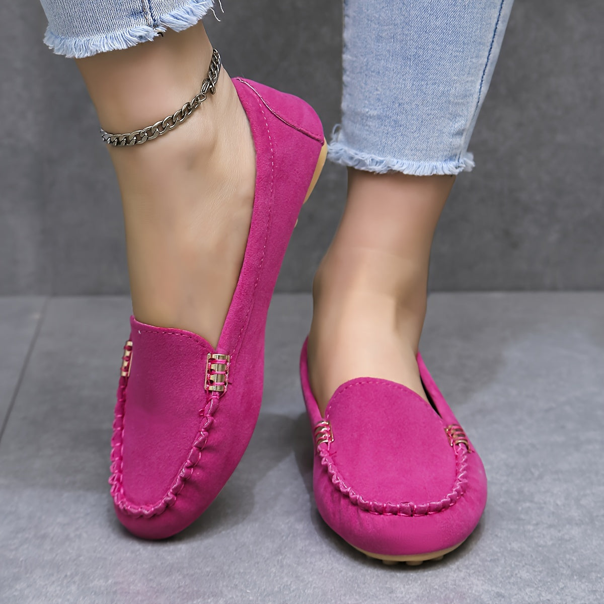Women's Moccasin Slippers for Everyday and Leisure – Comfortable Loafers in a Modern Style