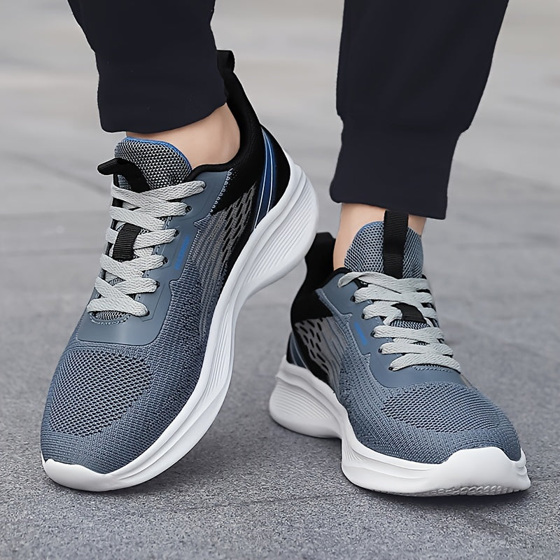 Men's Running Shoes Sporty Sneakers Comfortable Casual Style