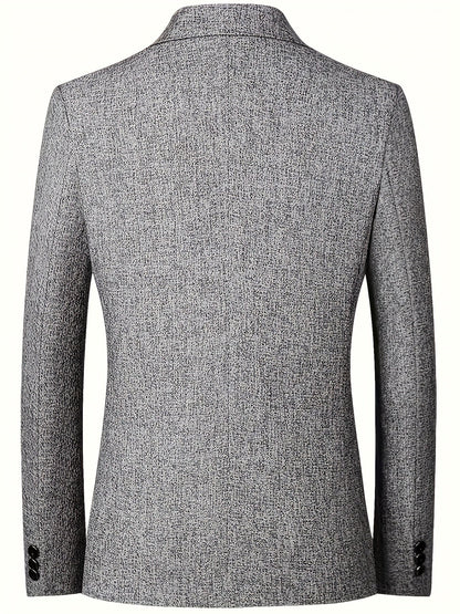 Men's Modern Business Regular Fit Blazer – Stylish Jacket for Office & Formal Occasions