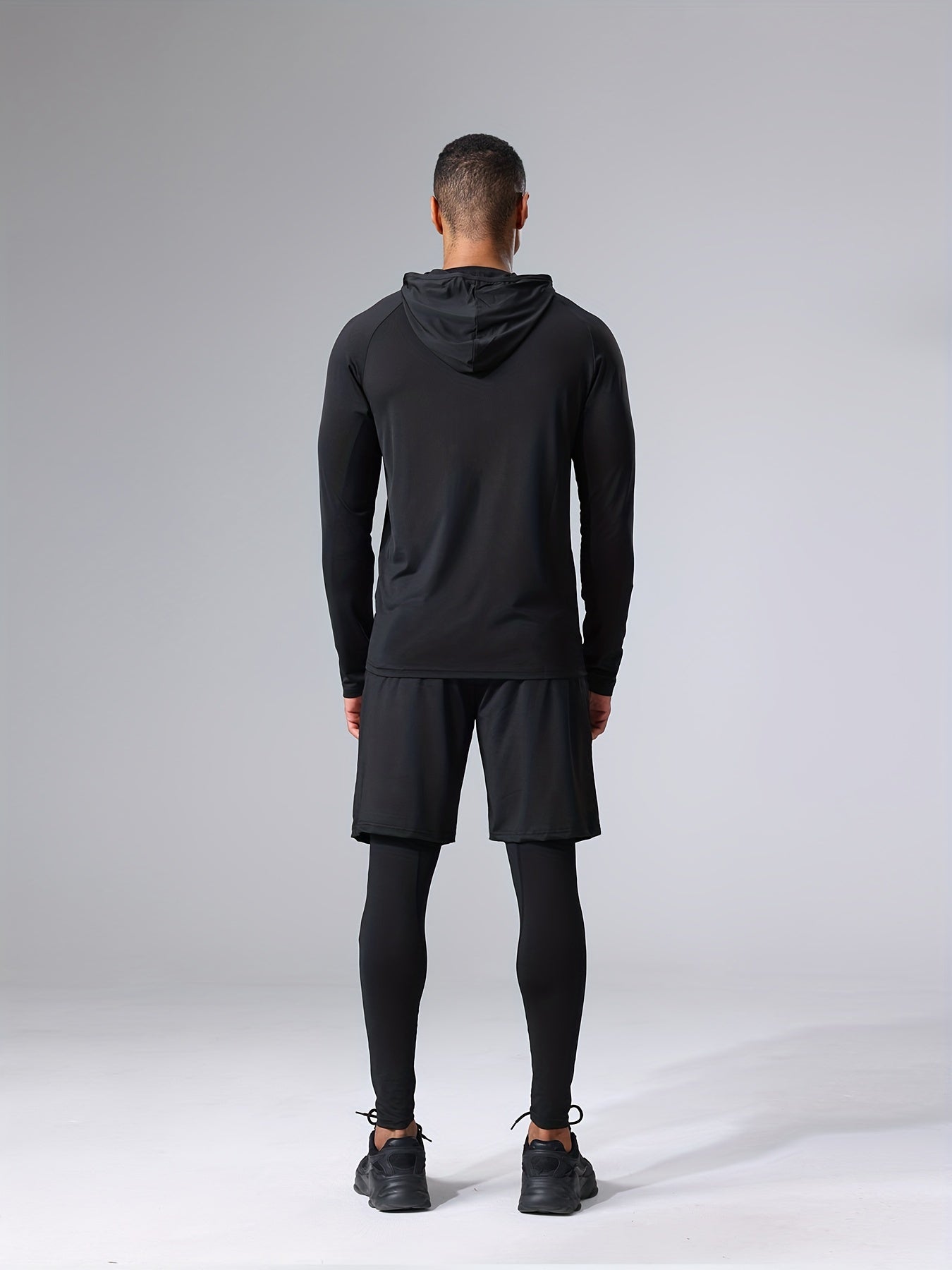 Men's Fitness Complete Training Clothing Set – Sports Outfit for Gym, Running & Outdoor