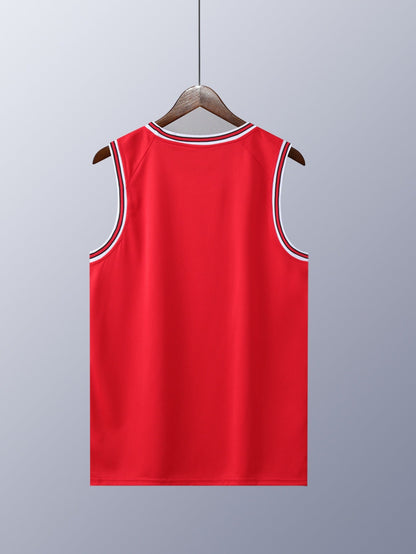 Men's Basketball Tank Top Vintage Style – Athletic Jersey with Chicago 30 Print for Training & Leisure