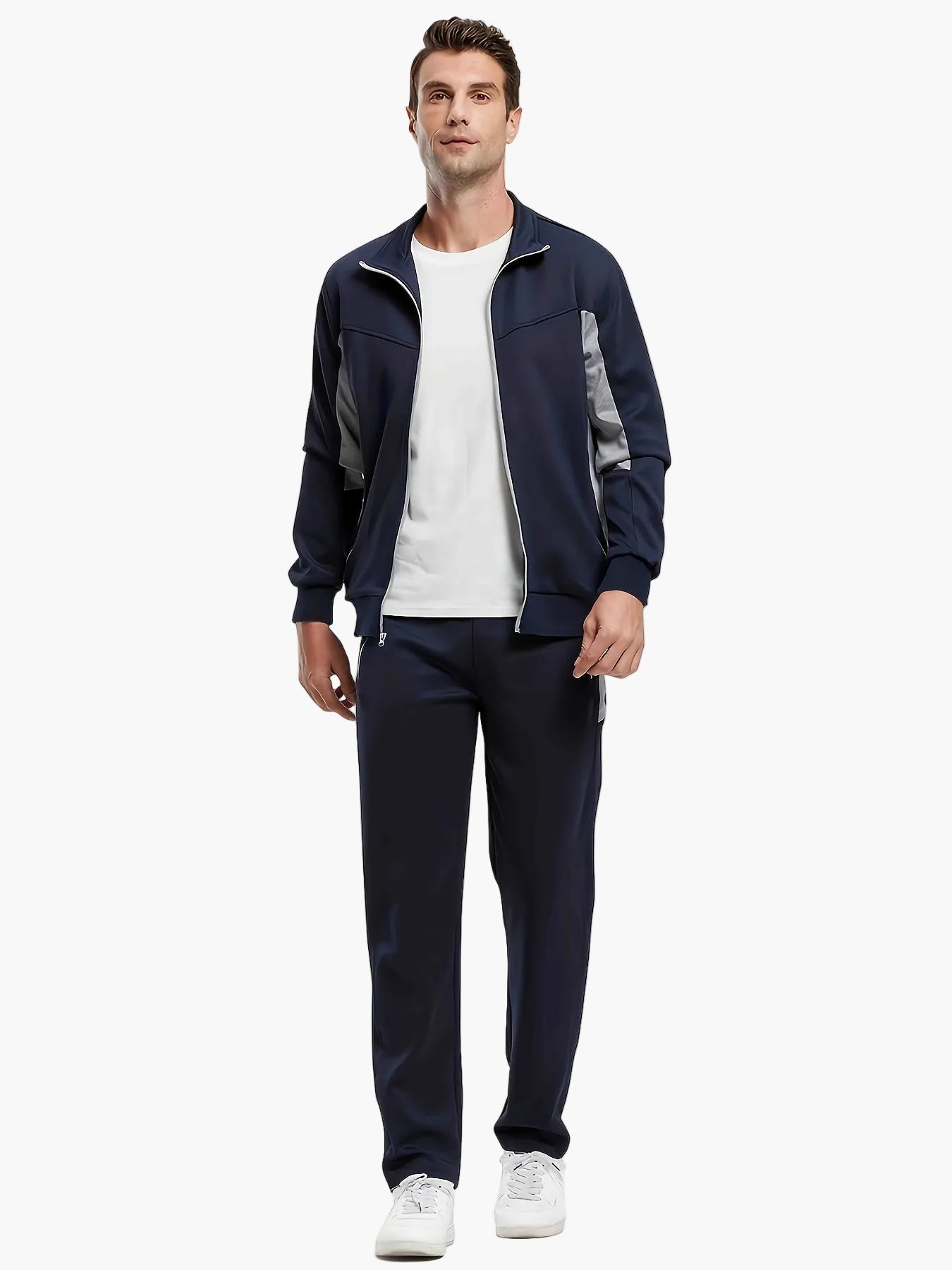 Men's Exercise Suit Set – Athletic Casual Suit for Fitness and Everyday Use