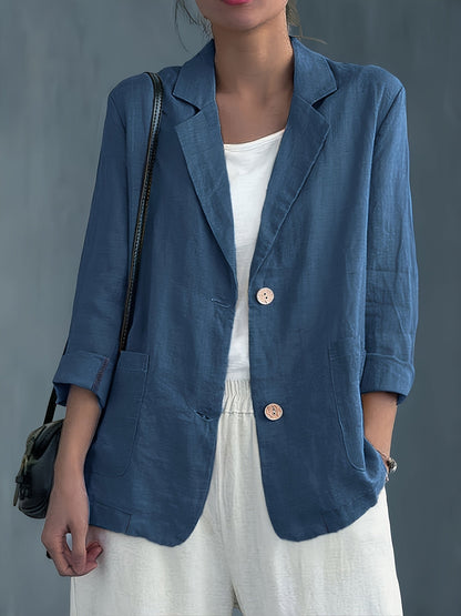 Women's Blazer in a Casual Business Look – Elegant Casual and Office Style