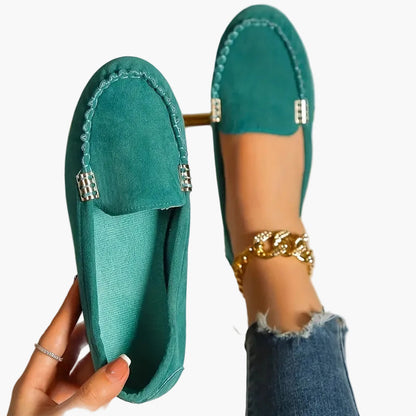 Women's Slip-On Moccasins Comfortable Casual Shoes for Everyday and Office Use