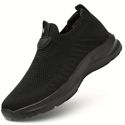 Men's Slip-On Sneakers – Sporty Casual Shoes with a Modern Look, Ideal for Everyday Wear and Training