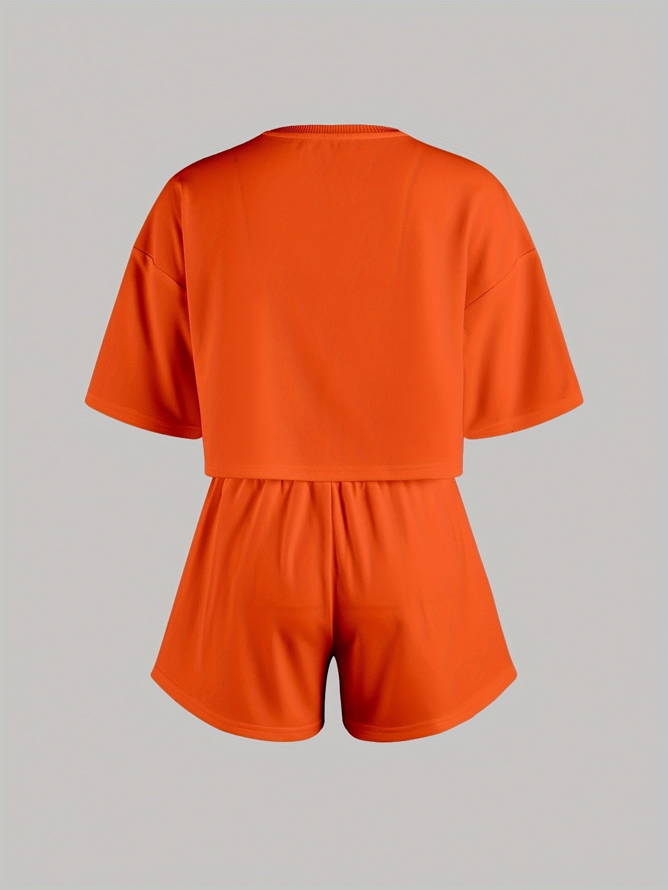 Damen Pyjama-Set mit Herz-Print – Lockeres Freizeit-Outfit für Zuhause und Schlaf