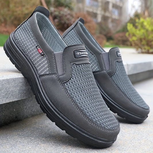 Men's Slip-On Casual Shoes – Comfortable Breathable Everyday Shoes for Spring and Autumn