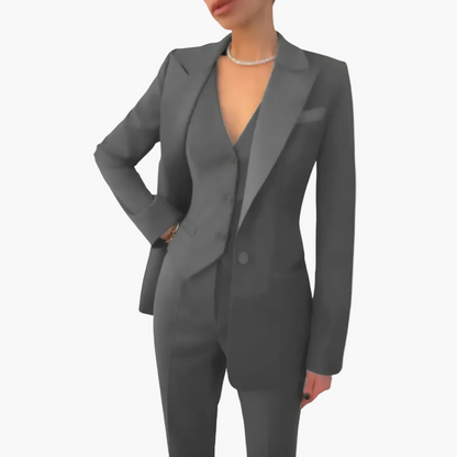 Women's Business Suit 3-piece – Elegant Set for Office and Events