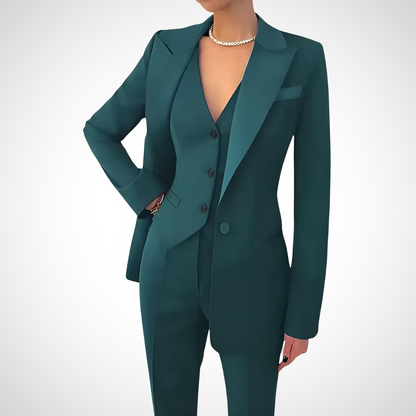 Women's Business Suit 3-piece – Elegant Set for Office and Events