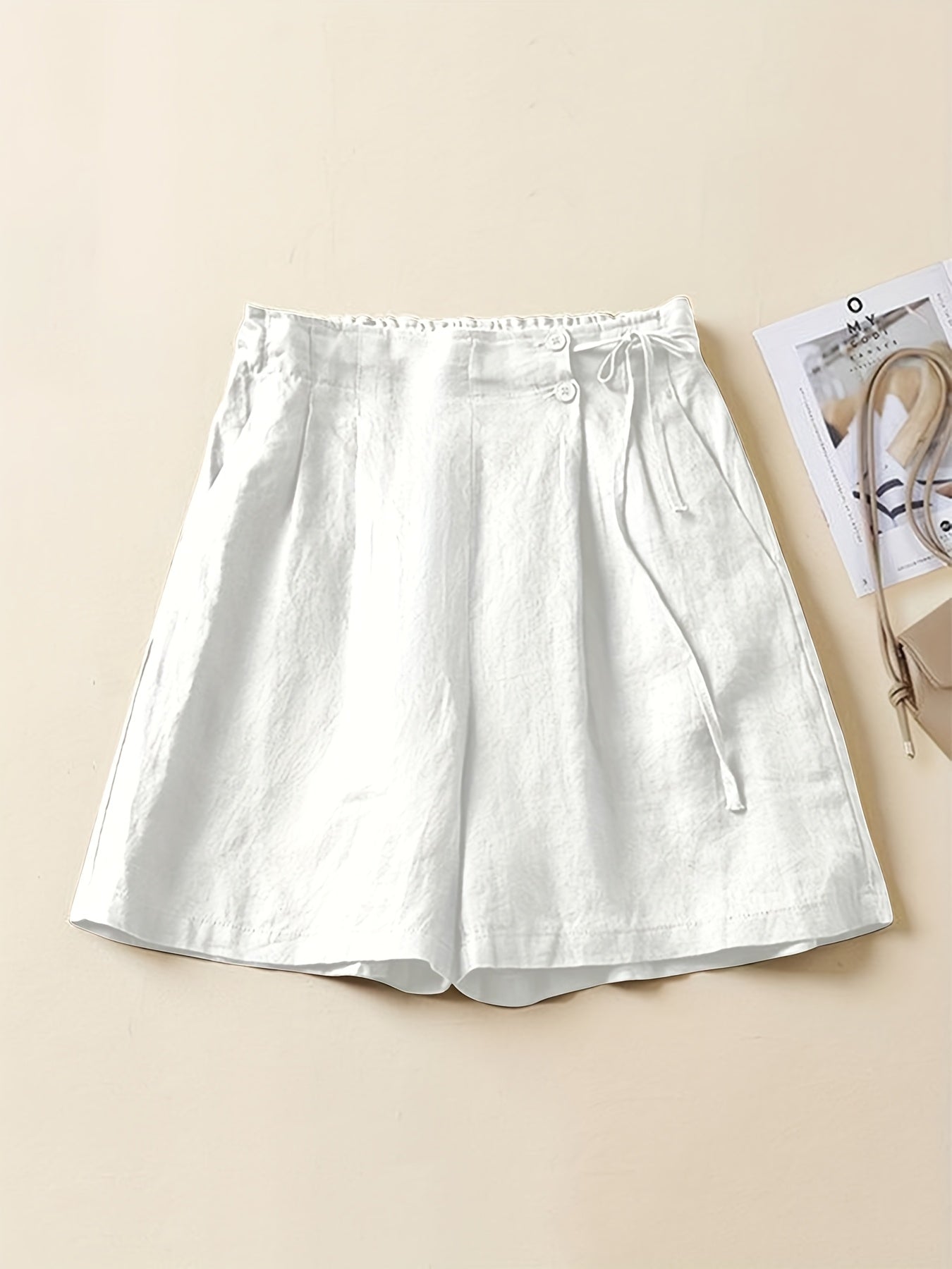Women's High Waist Shorts in Casual Style – Perfect for Summer