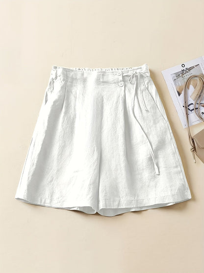 Women's High Waist Shorts in Casual Style – Perfect for Summer
