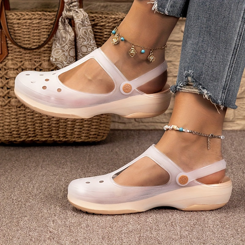 Women's Comfort Casual Mary Jane Clogs – Ideal for Summer and Everyday Use