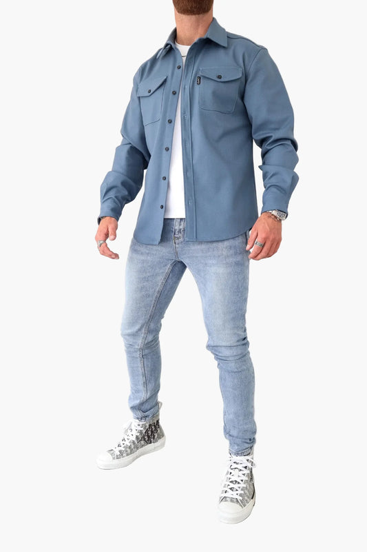 Herren Overshirt Jacke – Moderner Streetstyle für Alltag, Freizeit und Büro