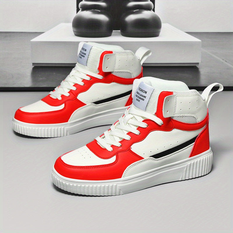 Men's High-Top Sneakers Streetwear Sport Casual