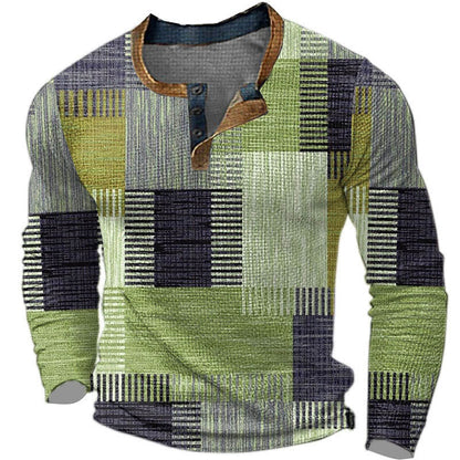 Karl – 3D Printed Long-Sleeve Sweater with Three Buttons