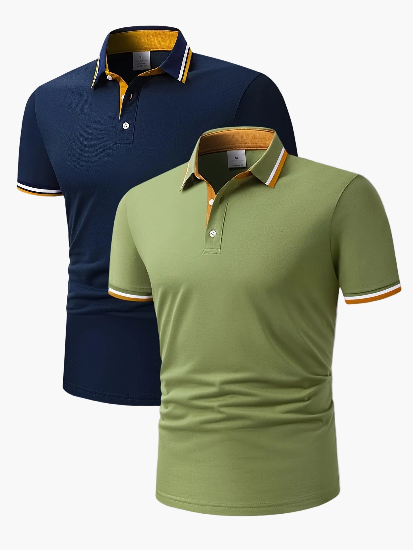 Herren Polo Shirt 2er Pack – Klassischer Casual Stil für Alltag und Freizeit
