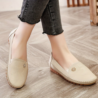 Damen Bequeme Penny Loafer Alltagsschuhe – Modischer Freizeitstil