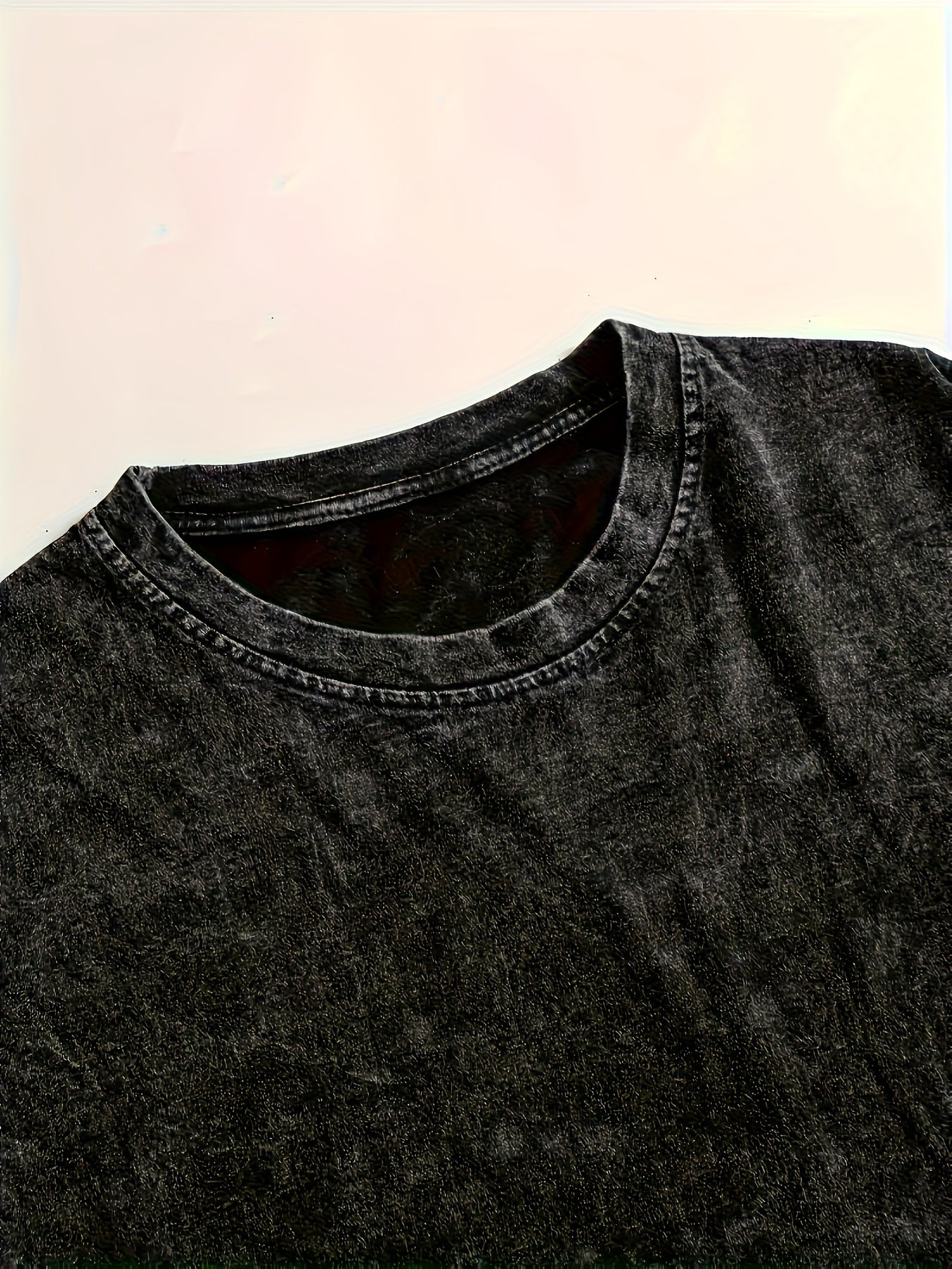 Men's Oversize Streetwear T-Shirt with Print – Casual Leisure Style for Adults