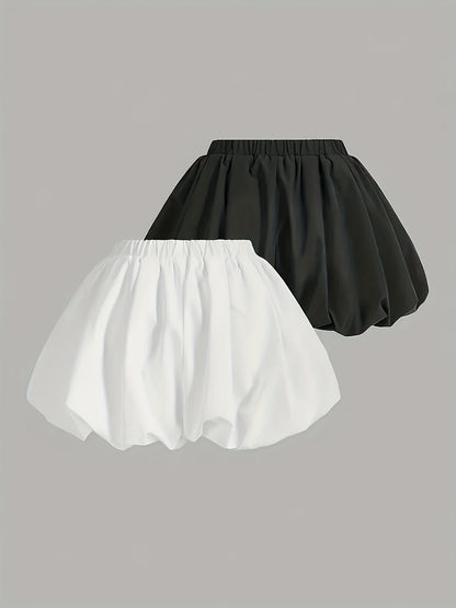 Women's Balloon Shorts with Voluminous Cut – Fashionable Casual Shorts for Trendy Outfits