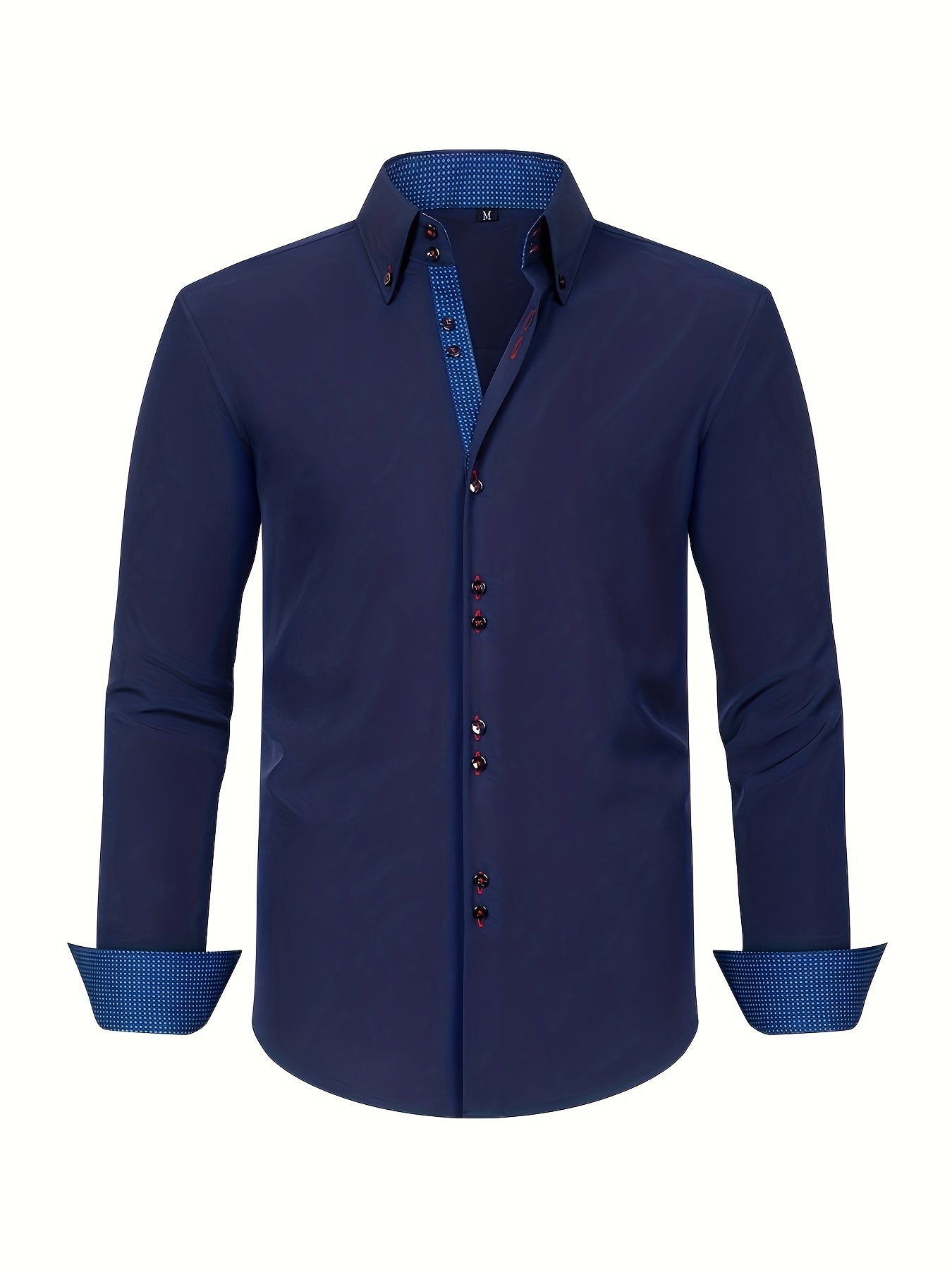 Men's Business Shirt Modern Fit – Elegant Style for Office & Leisure
