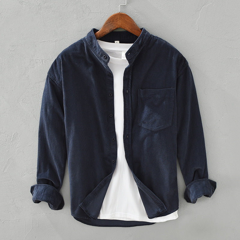 Geoff – Casual Corduroy Shirt for Men