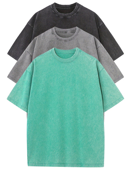 Herren Oversize T-Shirt 3er Pack – Trendiges Streetwear Basic für Freizeit & Alltag
