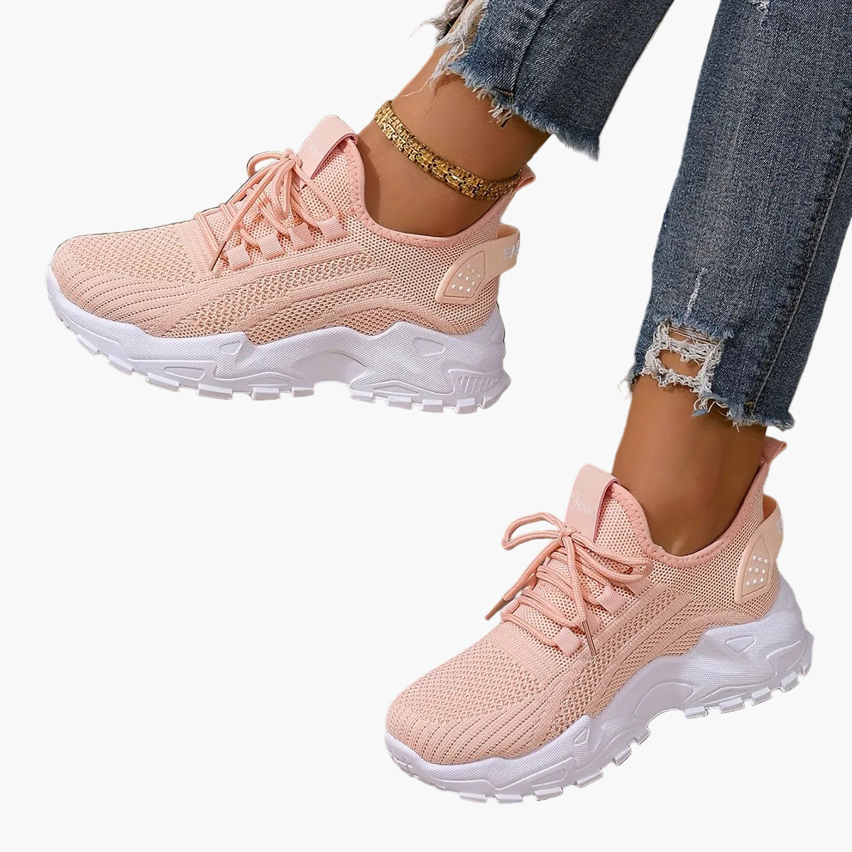 Damen Sneaker Freizeit Sportliche Laufschuhe Komfort Trend