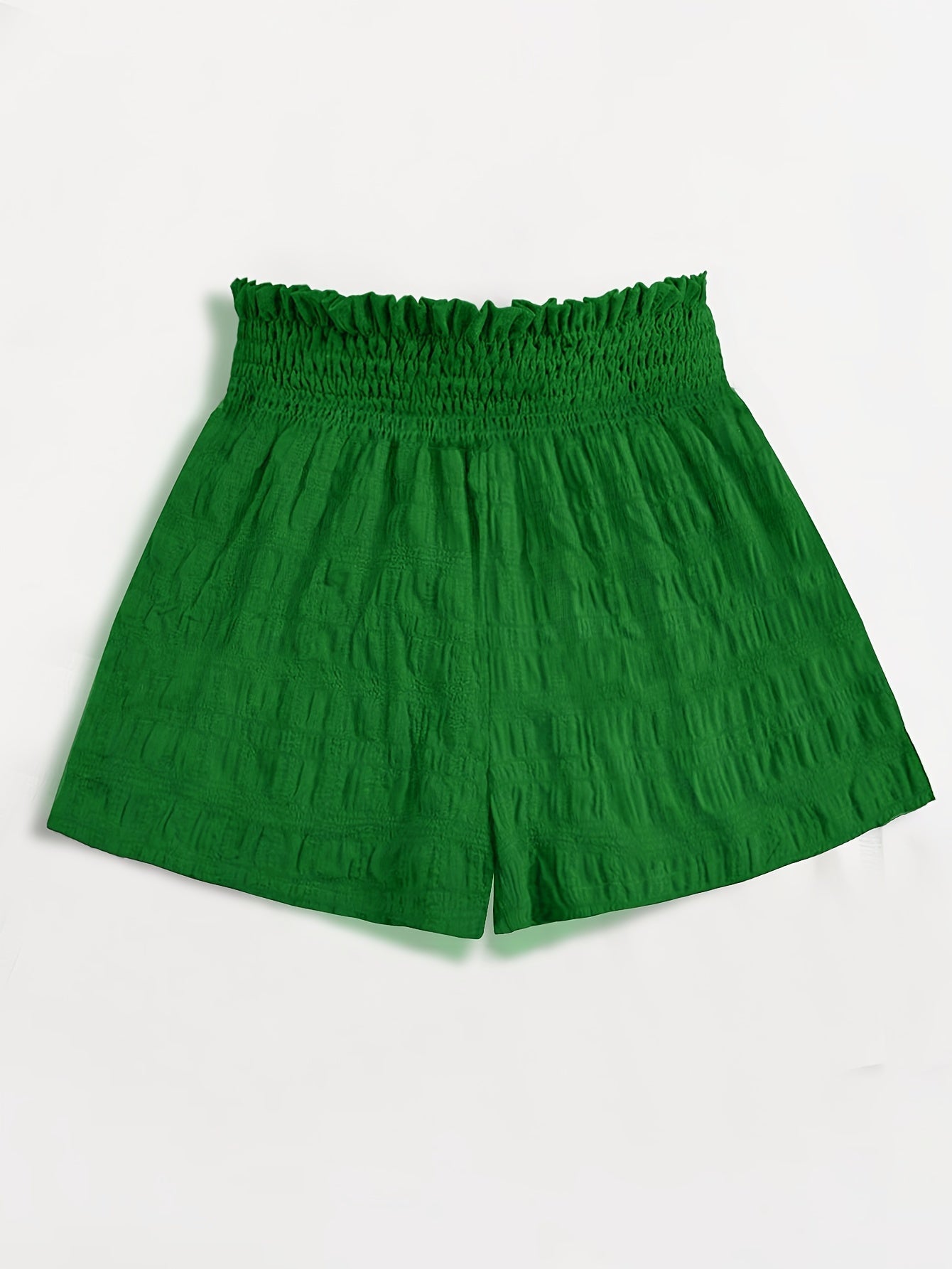 Women's casual shorts with high waist and paperbag waist – ideal for summer, vacation, and everyday wear