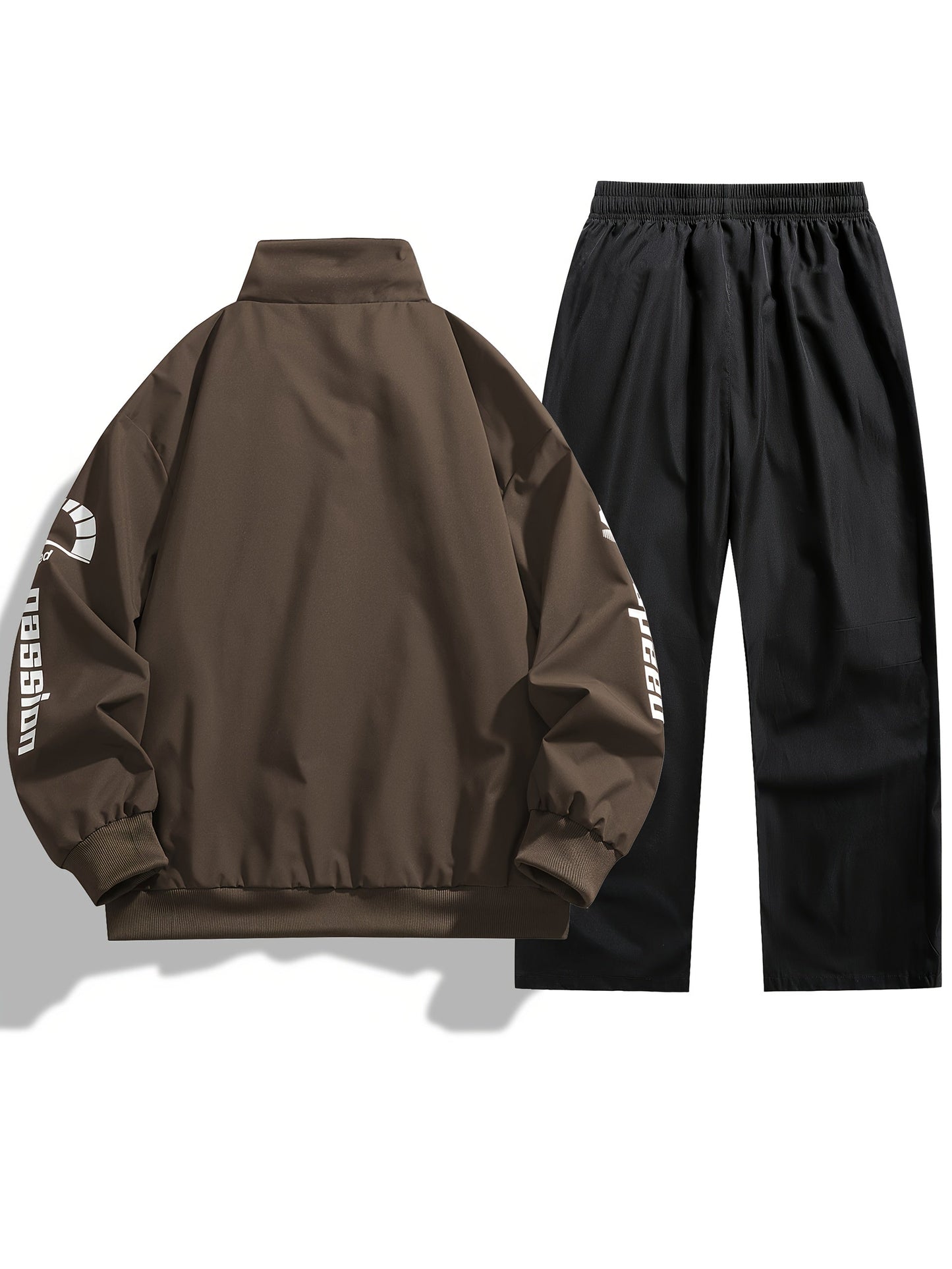 Unisex Trainingsanzug Racing-Design mit Reißverschlussjacke und Hose