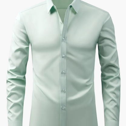 Men's Business-Casual Shirt Slim Fit Long Sleeve Modern Style