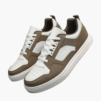 Men's Low Top Sneakers Preppy Style Casual Trainers