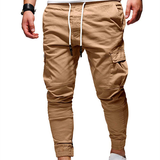 Gordon – Casual jogging pants made of vegan leather