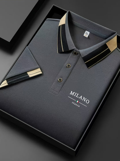 Herren Polohemd Milano Italia – Stilvolles Freizeitshirt mit modernem Design