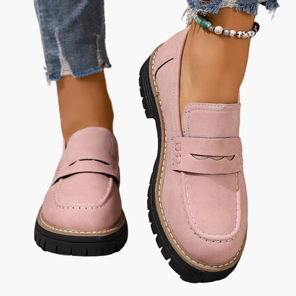 Women's Slippers with Platform – Fashionable Loafers for Everyday and Leisure Wear