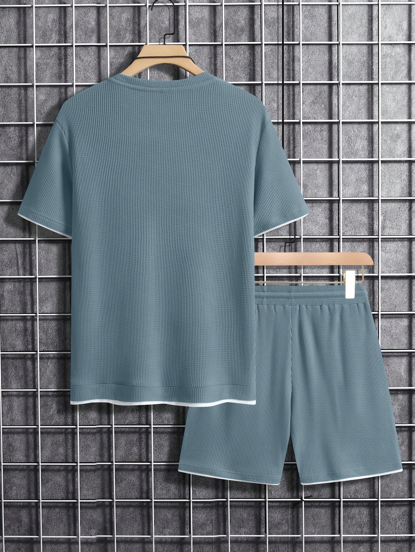 Herren Freizeit Set Kurzarm T-Shirt & Shorts – Sommer Loungewear Sport Outfit