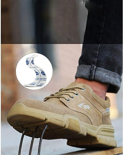Herren Orthopädischer Sicherheitsschuh Sportlich Arbeits- & Freizeitschuh Komfort und Schutz