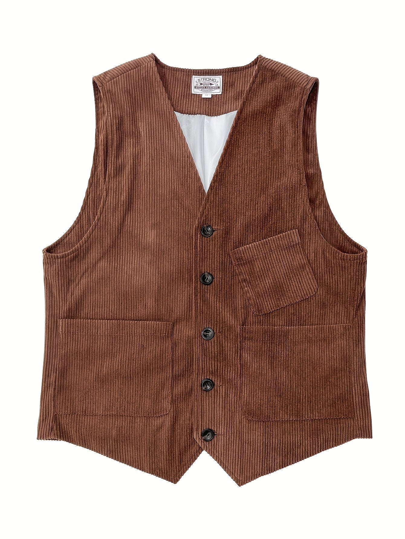 Men's Vintage Vest in Retro Style for Business and Leisure