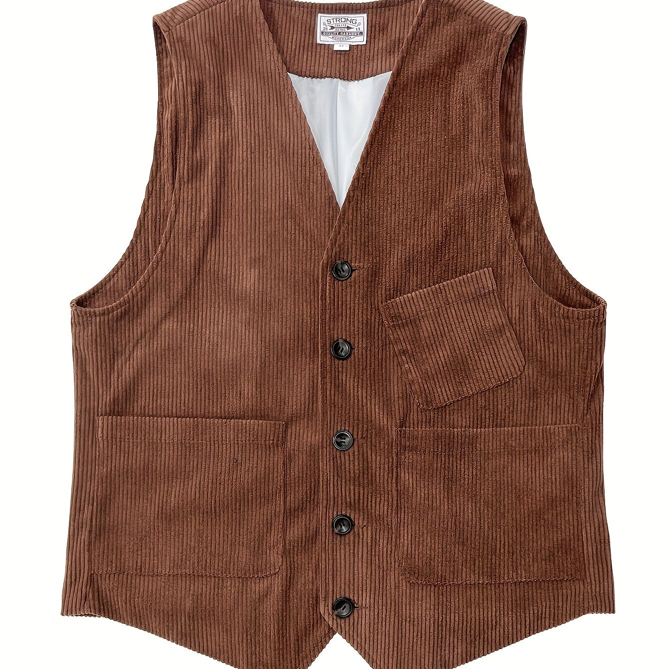 Men's Vintage Vest in Retro Style for Business and Leisure