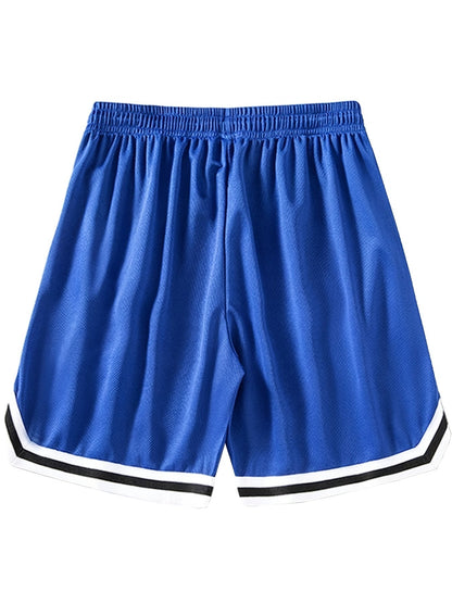 Men's Basketball Shorts Sporty Los Angeles USA Print – Casual Training Shorts for Fitness & Leisure